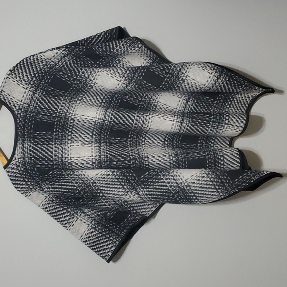 Ike Behar Wrap sweater women's one size cape black grey gray comfy wrap Cozy - Picture 4 of 10